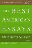 Cover art for THE BEST AMERICAN ESSAYS 2007