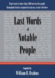 Cover art for LAST WORDS OF NOTABLE PEOPLE