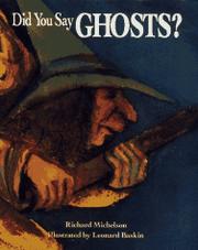 Cover art for DID YOU SAY GHOSTS?