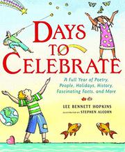 Book Cover for DAYS TO CELEBRATE