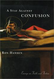 Cover art for A STAY AGAINST CONFUSION