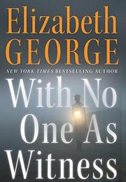 Cover art for WITH NO ONE AS WITNESS