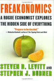 Book Cover for FREAKONOMICS