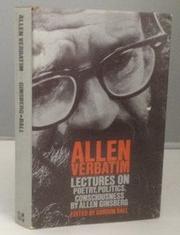 Cover art for ALLEN VERBATIM