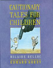 Cover art for CAUTIONARY TALES FOR CHILDREN