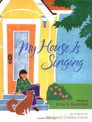 Book Cover for MY HOUSE IS SINGING