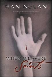 Cover art for WHEN WE WERE SAINTS