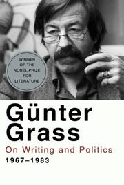 Book Cover for ON WRITING AND POLITICS 1967-1983