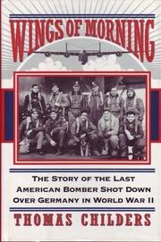 Book Cover for WINGS OF MORNING