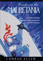 Cover art for MURDER ON THE MAURETANIA