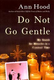 Cover art for DO NOT GO GENTLE