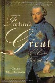 Cover art for FREDERICK THE GREAT