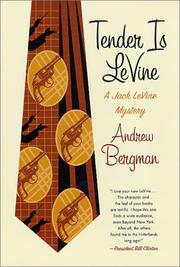 Book Cover for TENDER IS LEVINE