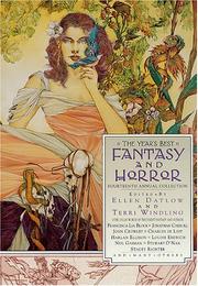 Cover art for THE YEAR’S BEST FANTASY AND HORROR