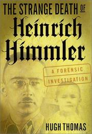 Book Cover for THE STRANGE DEATH OF HEINRICH HIMMLER