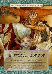 Cover art for THE YEAR’S BEST FANTASY AND HORROR