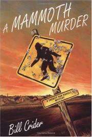 Cover art for A MAMMOTH MURDER