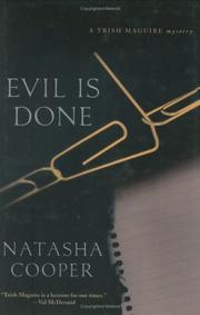 Cover art for EVIL IS DONE