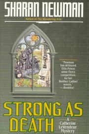 Cover art for STRONG AS DEATH