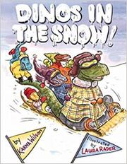Book Cover for DINOS IN THE SNOW