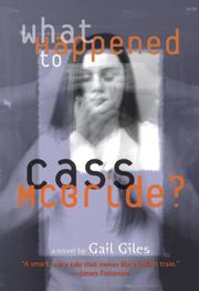 Cover art for WHAT HAPPENED TO CASS MCBRIDE?