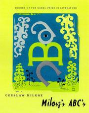 Cover art for MILOSZ’S ABC’S