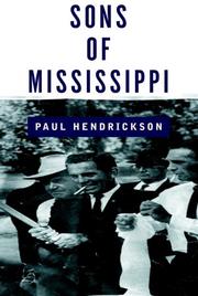 Cover art for SONS OF MISSISSIPPI
