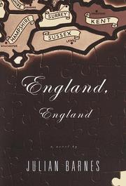 Book Cover for ENGLAND, ENGLAND