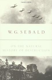 Cover art for ON THE NATURAL HISTORY OF DESTRUCTION