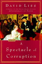 Cover art for A SPECTACLE OF CORRUPTION