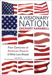 Cover art for A VISIONARY NATION