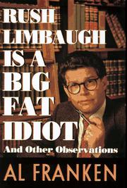 Cover art for RUSH LIMBAUGH IS A BIG FAT IDIOT