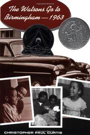 Book Cover for THE WATSONS GO TO BIRMINGHAM--1963