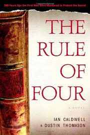 Cover art for THE RULE OF FOUR