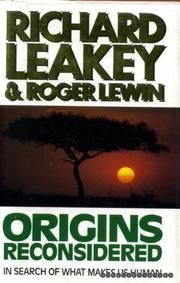 Cover art for ORIGINS RECONSIDERED