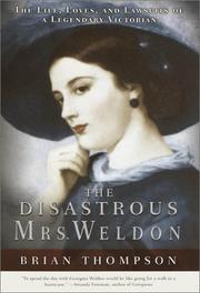Cover art for THE DISASTROUS MRS. WELDON