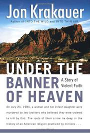 Cover art for UNDER THE BANNER OF HEAVEN