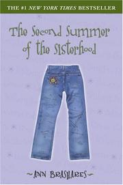Book Cover for THE SECOND SUMMER OF THE SISTERHOOD
