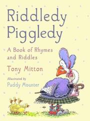 Cover art for RIDDLEDY PIGGLEDY