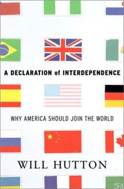 Cover art for A DECLARATION OF INTERDEPENDENCE