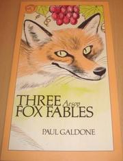Book Cover for THREE AESOP FOX FABLES