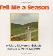 Cover art for TELL ME A SEASON