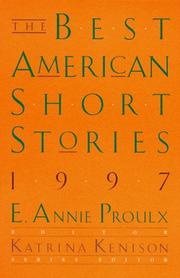 Cover art for THE BEST AMERICAN SHORT STORIES 1997