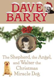 Book Cover for THE SHEPHERD, THE ANGEL, AND WALTER THE CHRISTMAS DOG