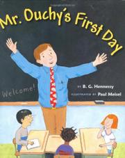 Cover art for MR. OUCHY’S FIRST DAY