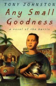 Book Cover for ANY SMALL GOODNESS