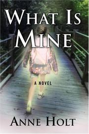 Book Cover for WHAT IS MINE