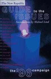 Book Cover for THE NEW REPUBLIC GUIDE TO THE ISSUES