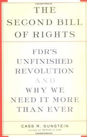Cover art for THE SECOND BILL OF RIGHTS