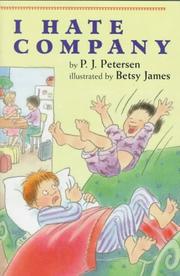 Cover art for I HATE COMPANY